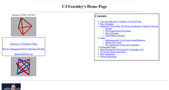 Desktop Screenshot of cjfearnley.com